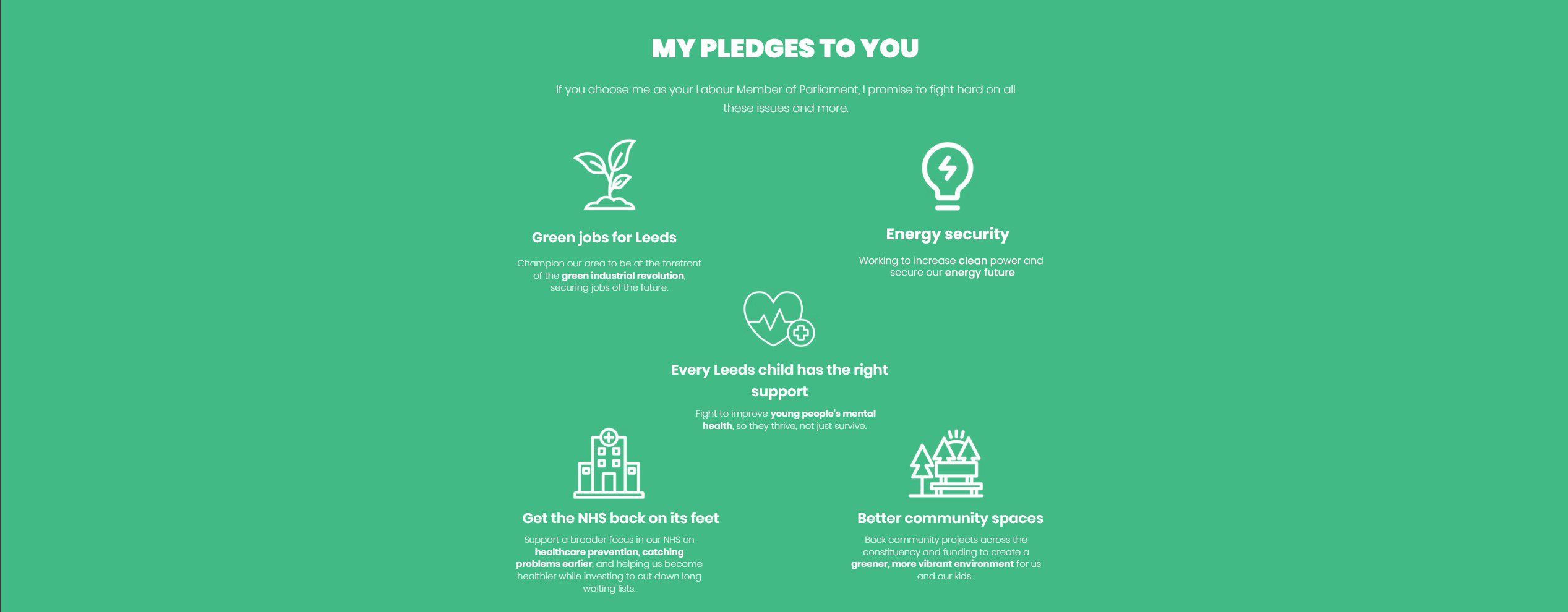 Image of Katie's Pledges