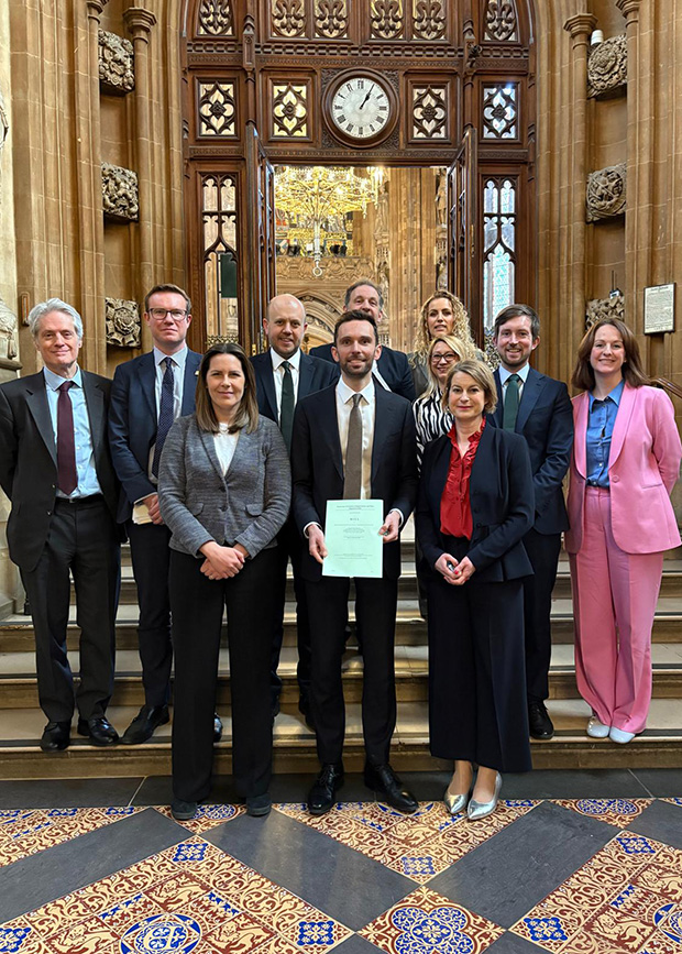 Steps in Parliament with safer phones bill team
