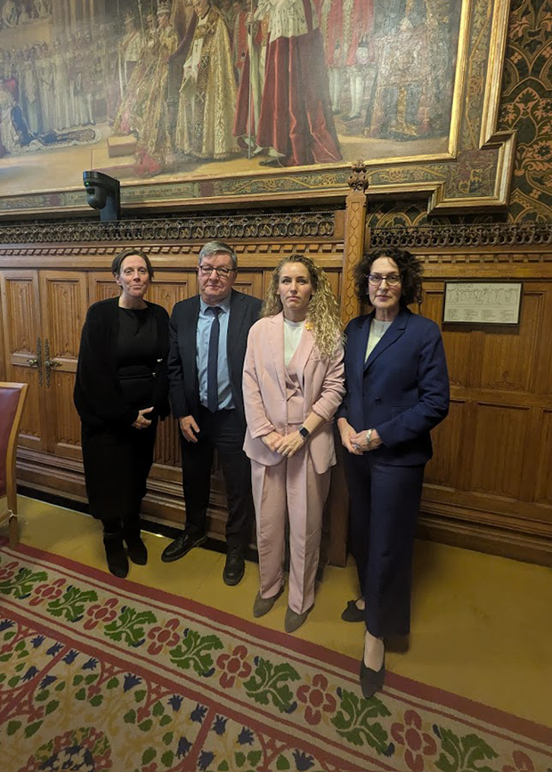 Katie with Jess Phillips, Baroness Merron
